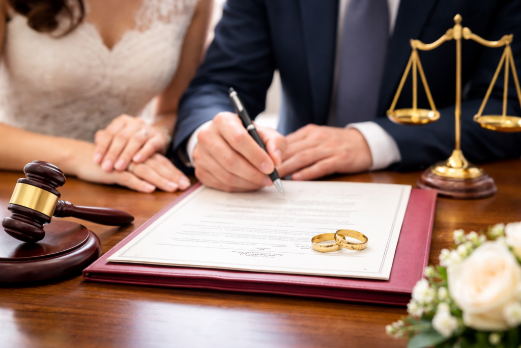 การจดทะเบียนสมรสมีผลต่อสิทธิทางกฎหมายอย่างไร