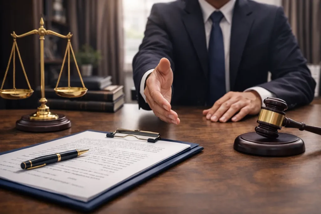 สัญญาว่าจ้างสำนักงานกฎหมาย ผู้รับผิดชอบคดีโดยตรง