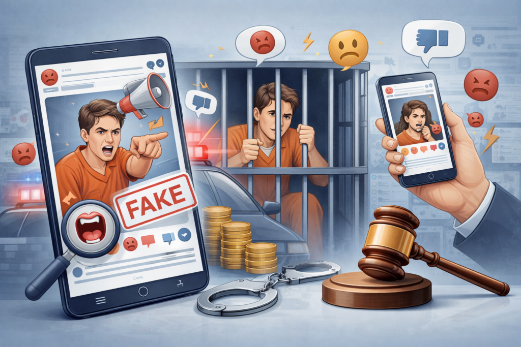 โทษของการหมิ่นประมาทบนโซเชียล