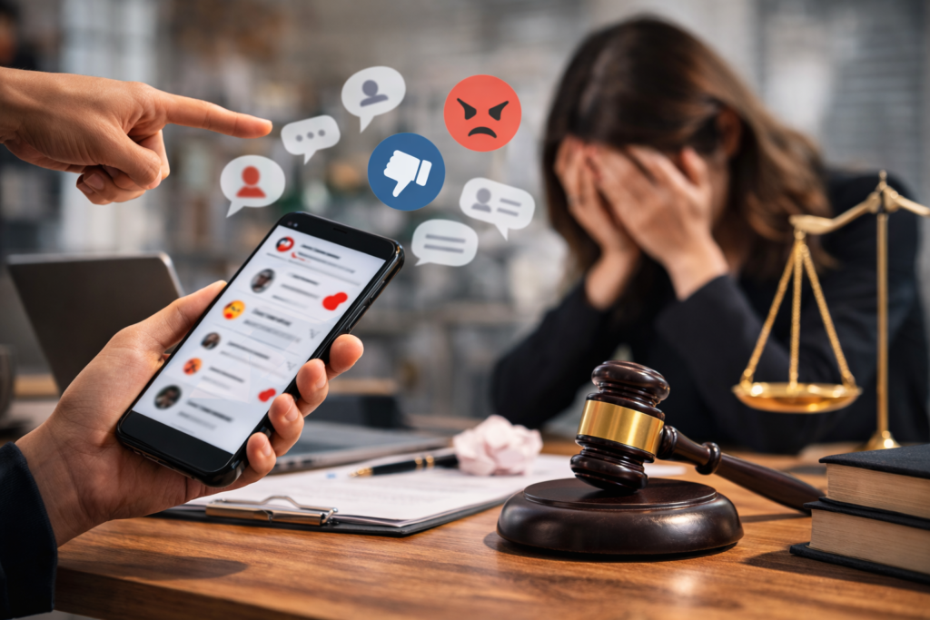 โพสต์ด่าคนในโซเชียล มีเดีย ผิดกฎหมายหรือไม่