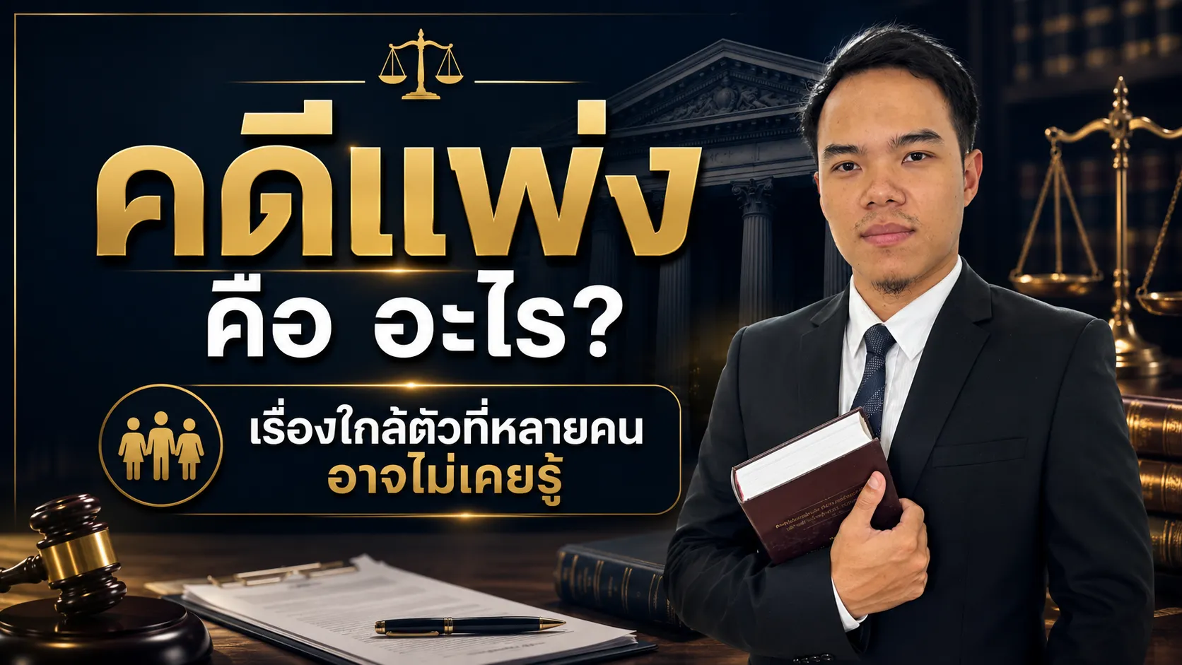 คดีแพ่ง คือ อะไร? เรื่องใกล้ตัวที่หลายคนอาจไม่เคยรู้
