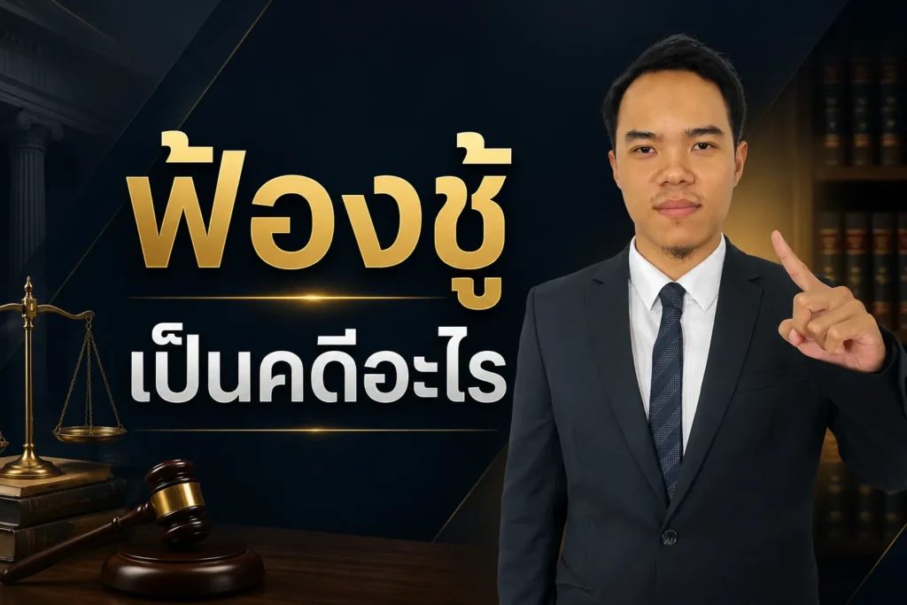 ฟ้องชู้ เป็นคดีอะไร