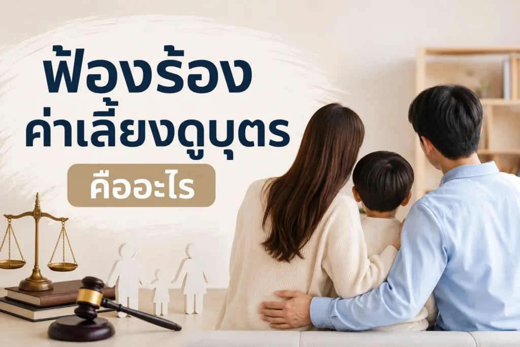 ฟ้องร้องค่าเลี้ยงดูบุตร คืออะไร