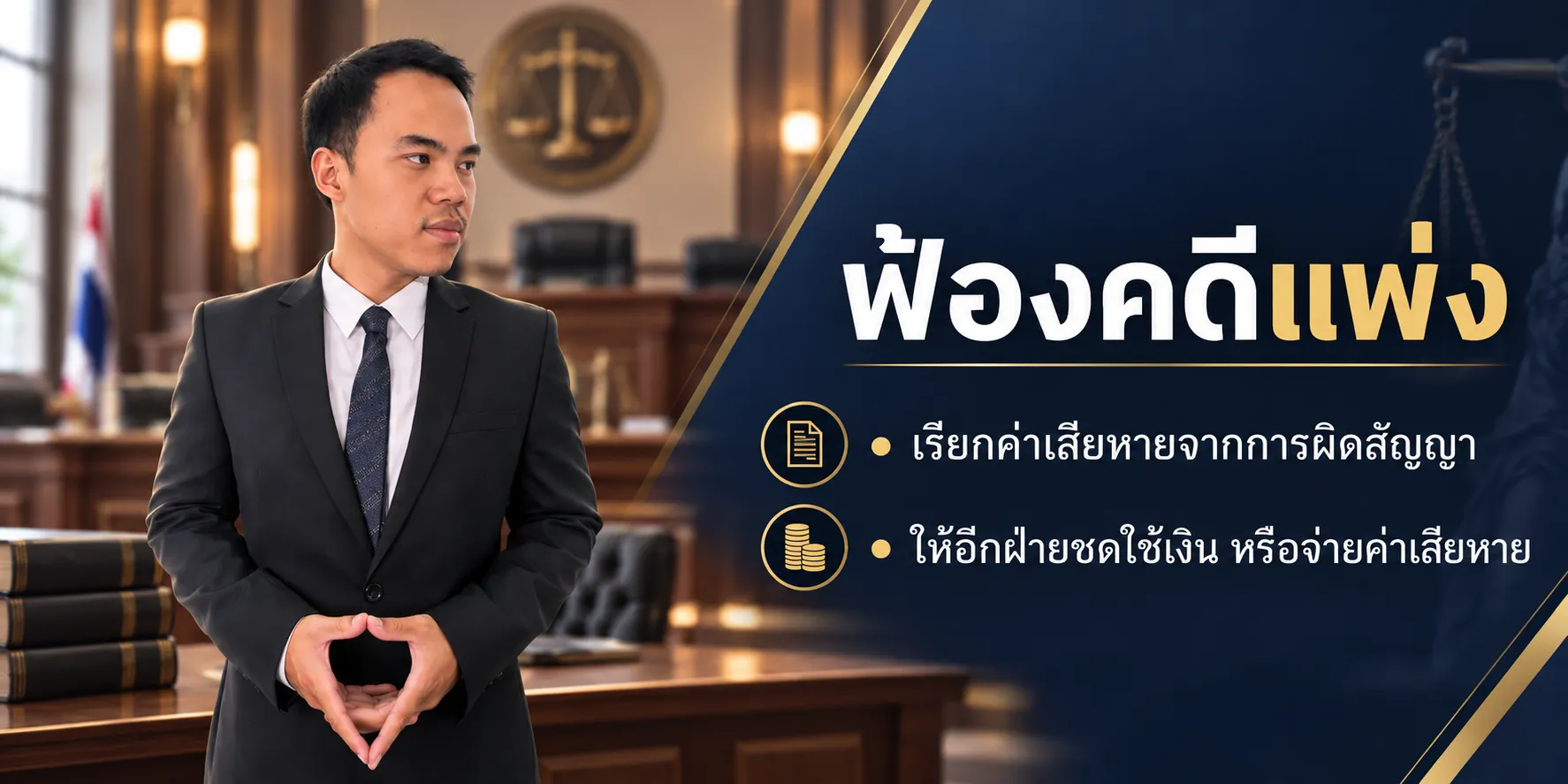 ฟ้องคดีแพ่ง