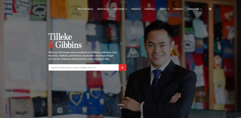 สำนักงานทนายความ Tilleke & Gibbins