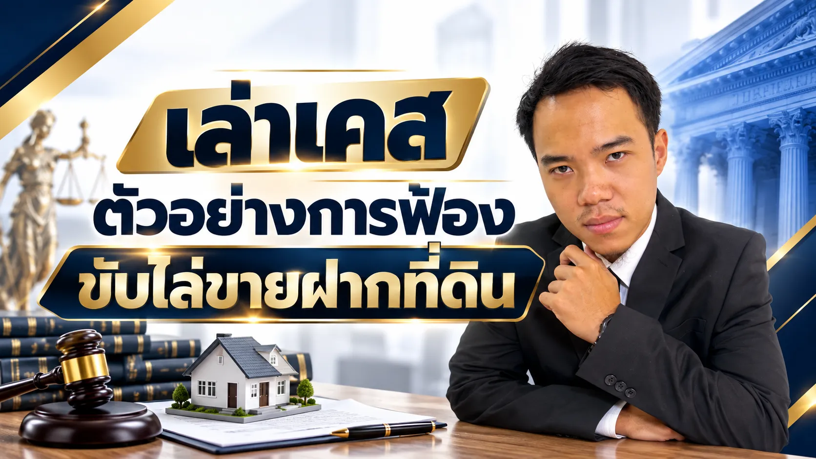 เล่าเคส ตัวอย่างการฟ้องขับไล่ขายฝากที่ดิน