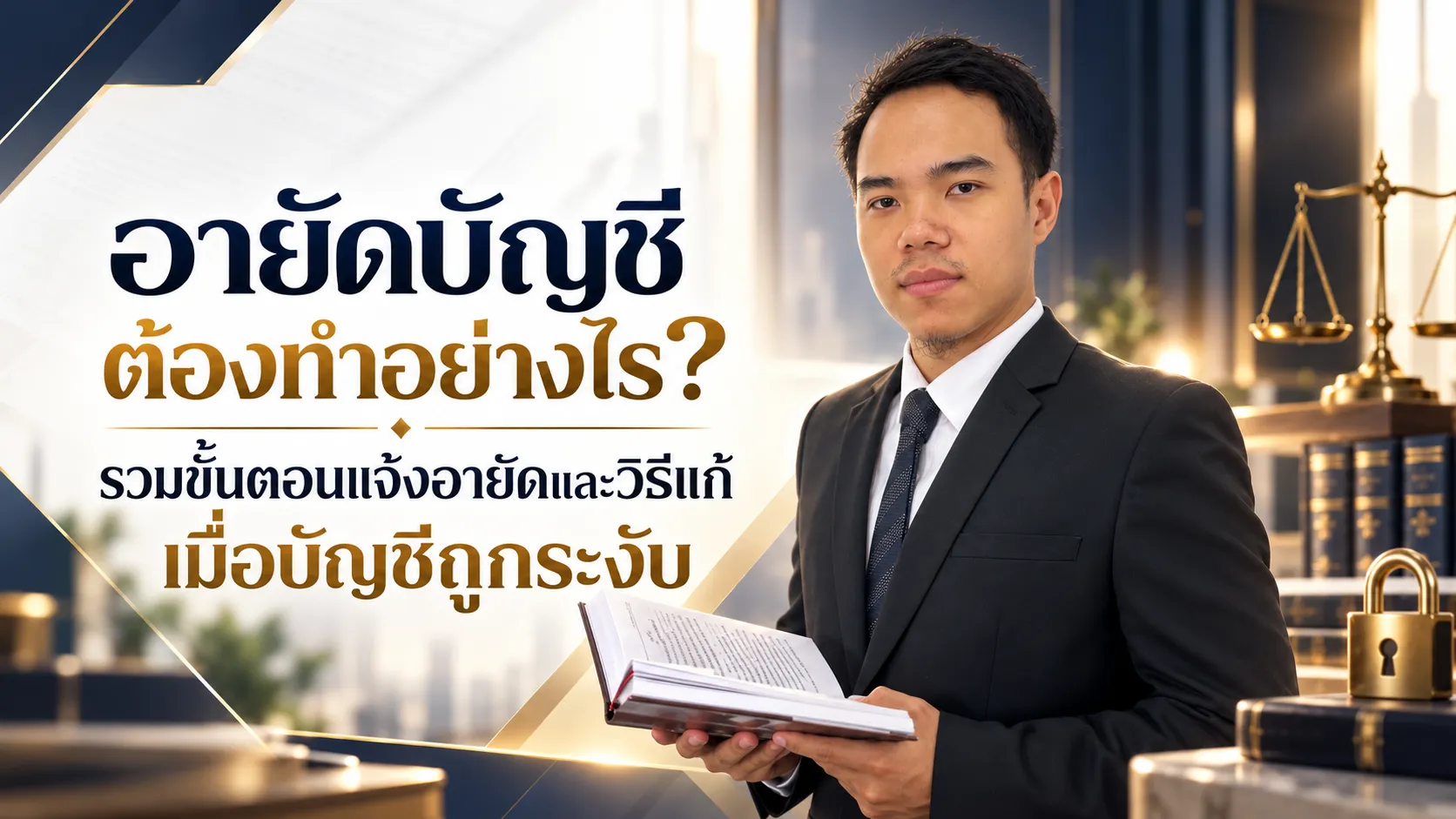 อายัดบัญชี ต้องทำอย่างไร รวมขั้นตอนแจ้งอายัดและวิธีแก้เมื่อบัญชีถูกระงับ